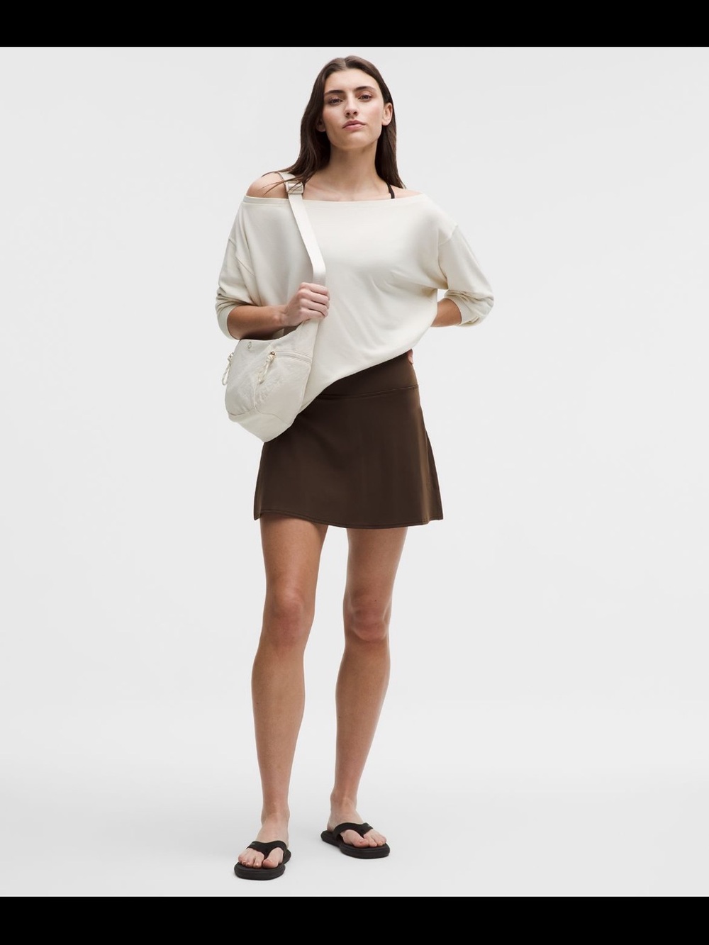 NWT lululemon size 4 Align High-Rise Skirt 15” walnut crunch